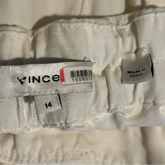 Vince White Wide Leg Pants - Picture 5 of 9